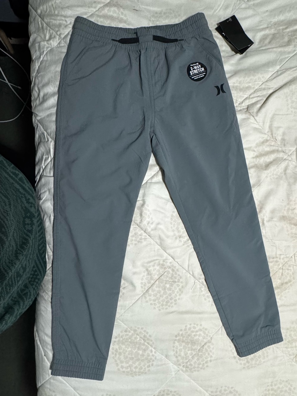 Hurley Boy's Gray Active Jogger Pants